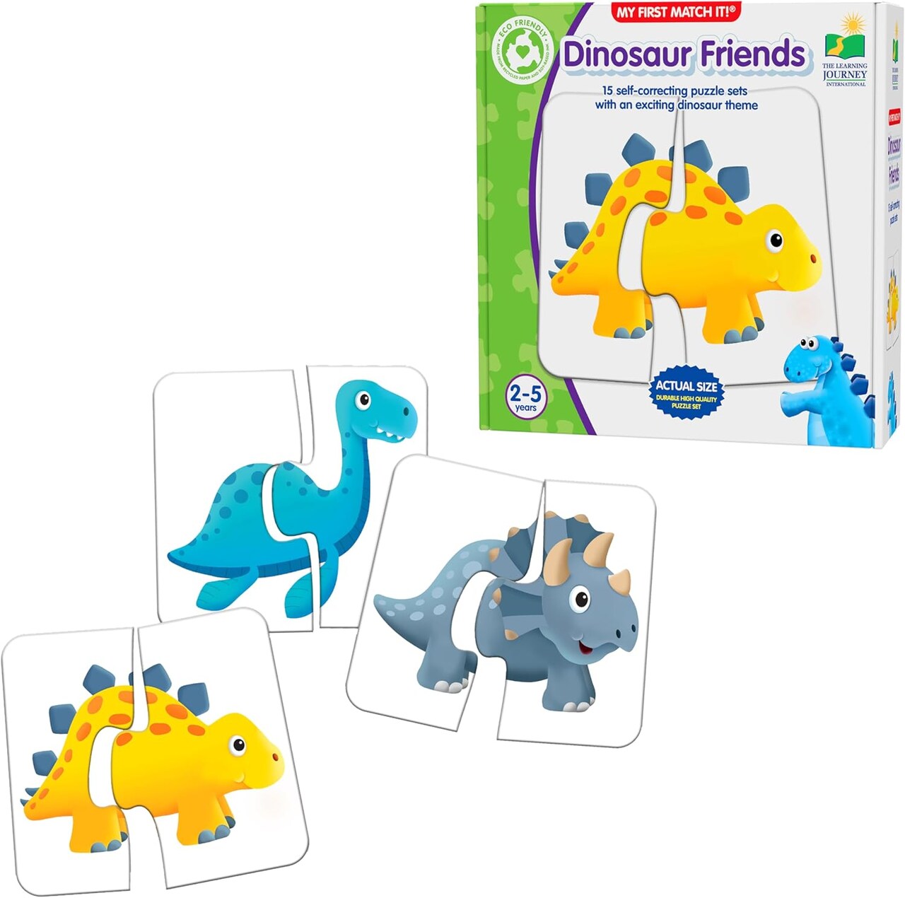 My First Match It - Dinosaurs - 2 Year Old Toys,Puzzles for Toddlers